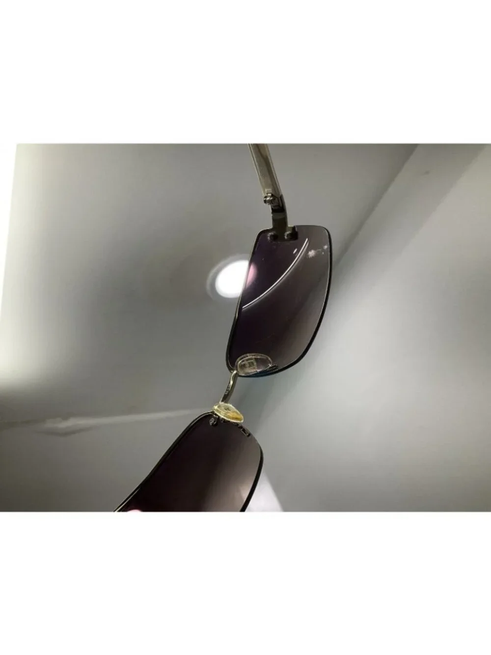 Vintage Ralph Lauren Sunglasses RA 4012 111/13 Rimless 62-16 130